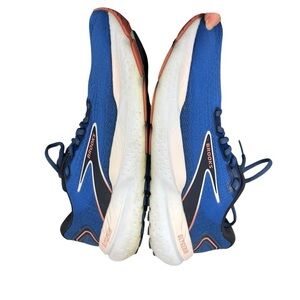BROOKS Women's Glycerin 21 Blue Size 9.5B Running Jogging Walking Shoes Sneakers